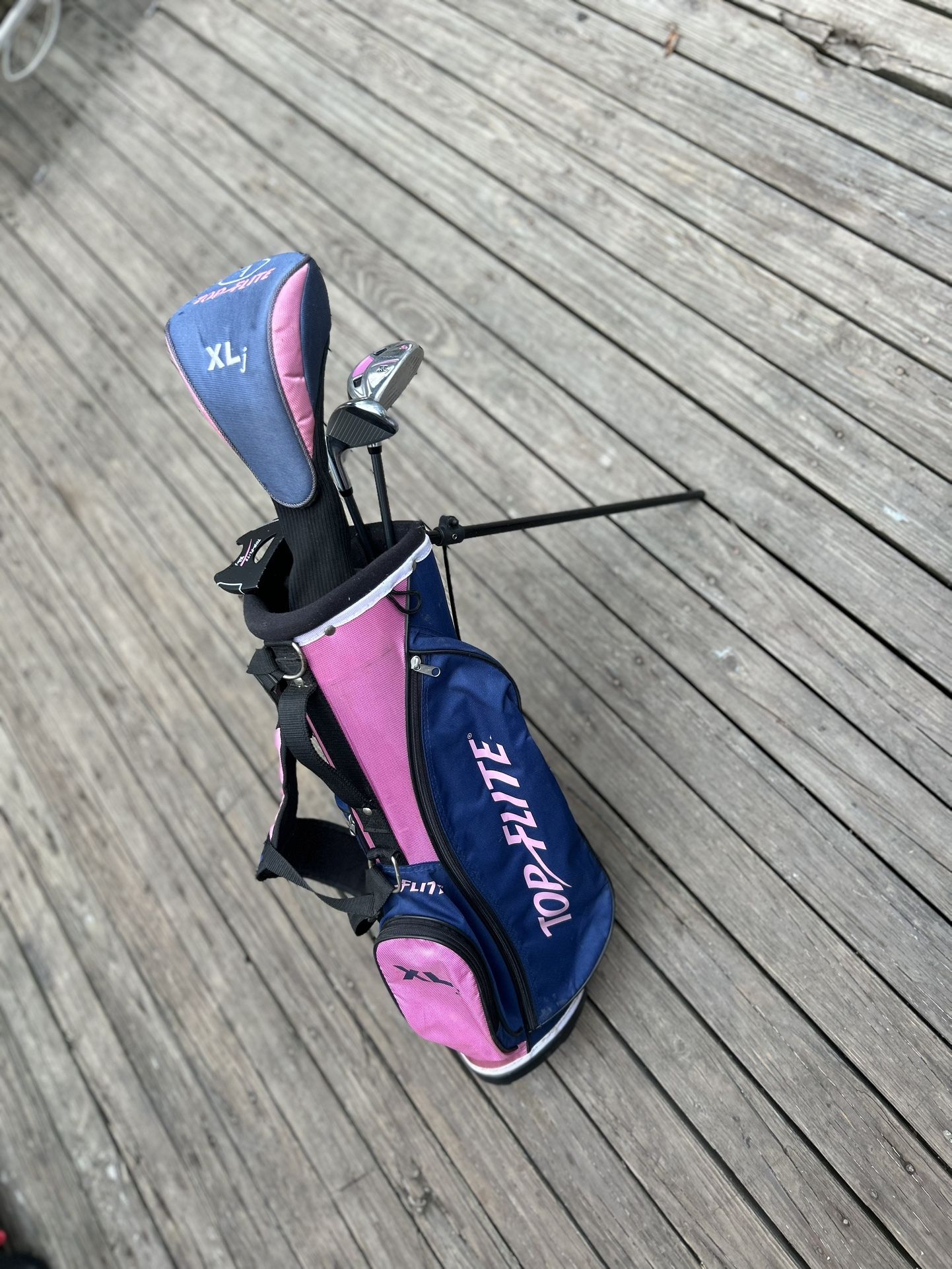 2 Separate Girls Junior Golf Sets