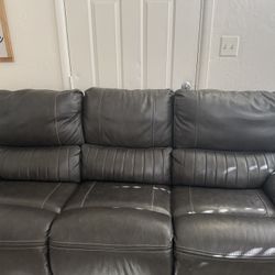 Leather Couch 