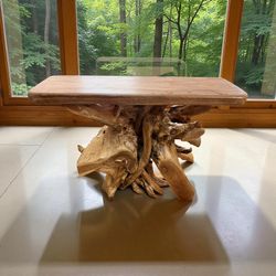 Teakroot Reclaimed Wood Console Entryway Table 