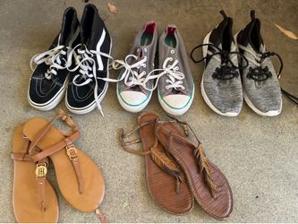 Cheap Shoe Clearout! Vans, Converse, Tommy, Fila - Size  8- 8  1/2