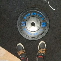 45 lb 2" barbell weight 