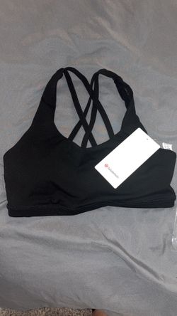 Lululemon Black Sports Bra with Strappy Back