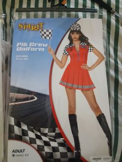 Racecar dress costume