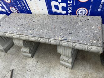 Banca De Concreto. Concrete Bench 