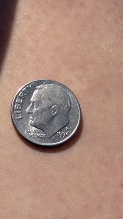1994 P Dime Error