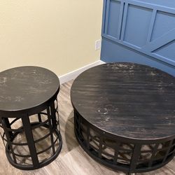 Coffee Table with Matching End Table
