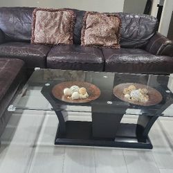 Living Room Leather Sofas