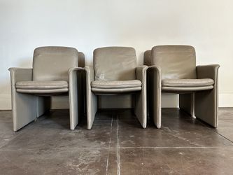 1970’s DeSede Leather Dining Chairs