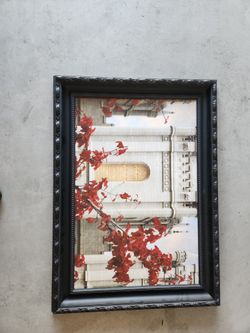 Solid Wood Frame And Painting