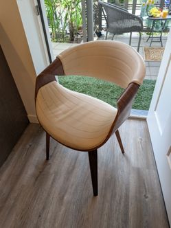 Mid century modern chair set