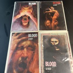 BLOOD: A TALE Complete Set #1-4 Epic Comics 1987 DeMatteis Kent Williams Vampire
