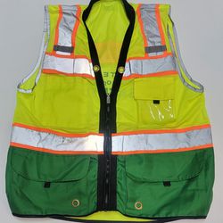 United Airlines Catering Operations Reflective Safety Vests Concern for Safety 