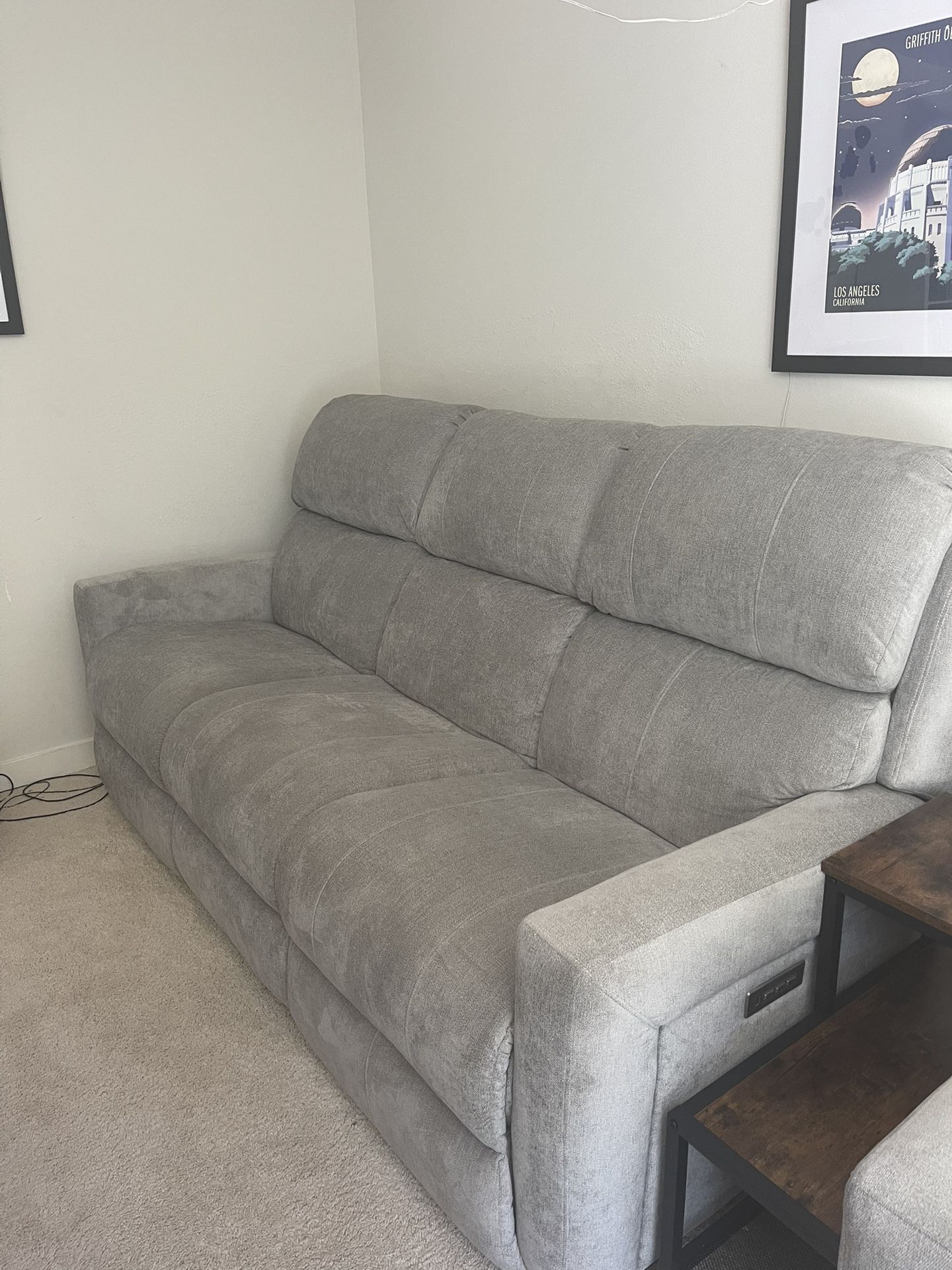 Electric Reclining Sofa And Loveseat