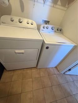 Whirlpool Washer & Electric Dryer Set - Available July 8
