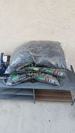 Bags of mulch