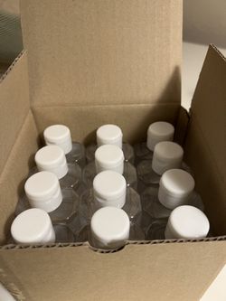 A Box of 12 Hand Sanitizer Bottles