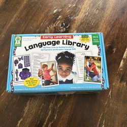Key Education Early Learning Language Library 160 Photo Cards PK-K Language Skills