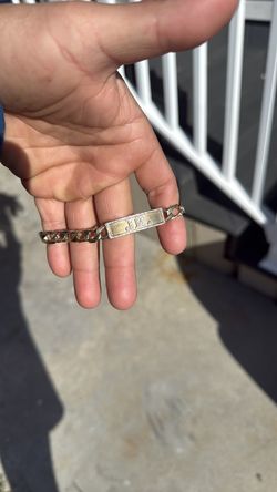 Solid 14k gold bracelet