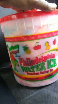 Philadelphia water ice
