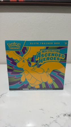 🔥 Pokémon Mega Evolution: Ascended Heroes Elite Trainer Box – Dragonite 🔥