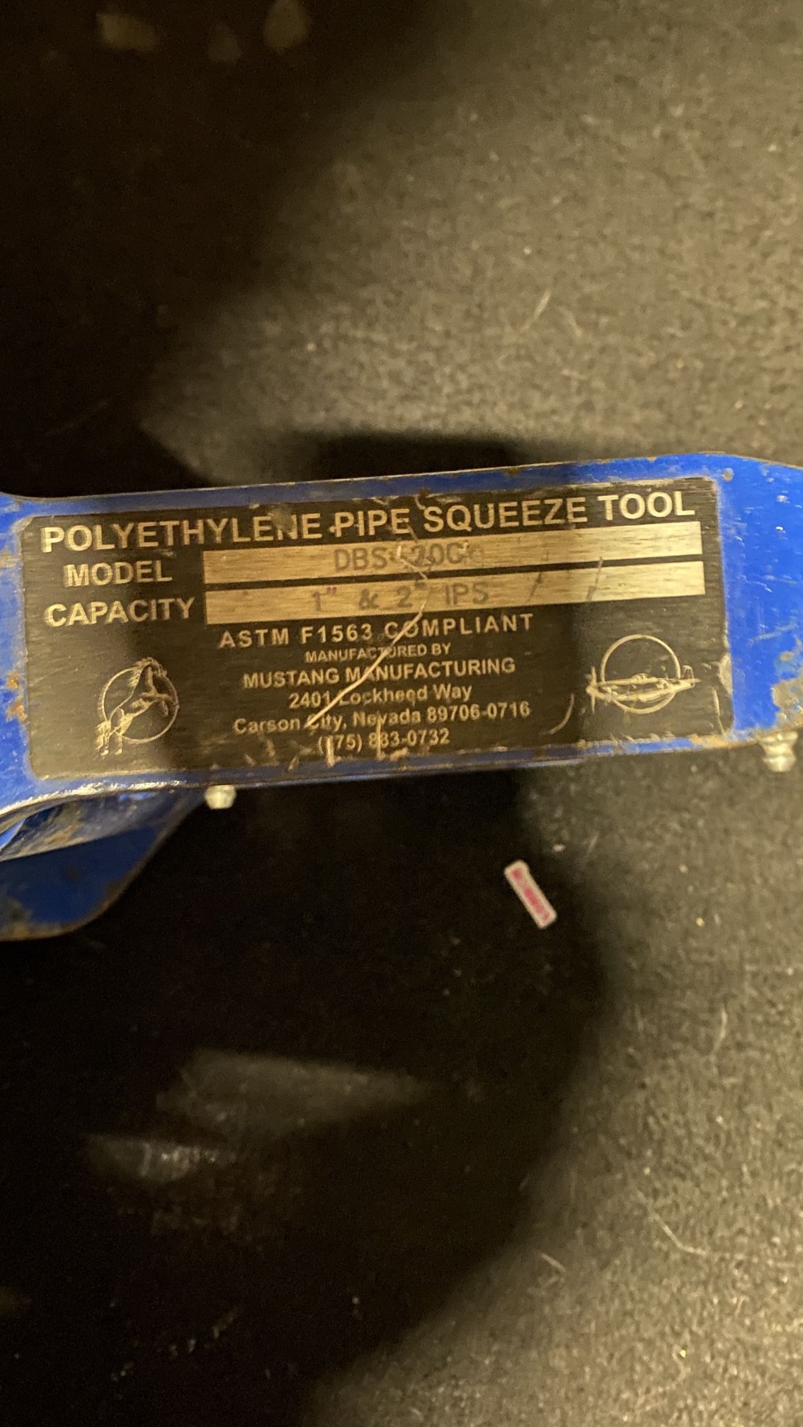 Dbs20 Mid Range Squeeze Tool 2” Ips Double Bar 13.5 Inch Squeeze Tool