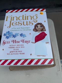 Finding Jesus Christmas Countdown Activity Set