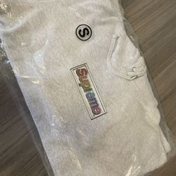 Supreme Bling Box Logo Hooded Sweatshirt