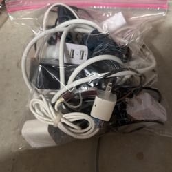 Various charging cables