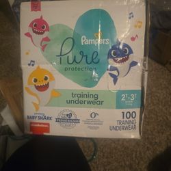 pure pampers training underwear