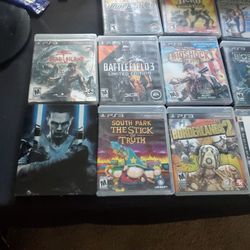 PS3 video games 