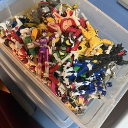 Power Ranger & Original TMNT action figures