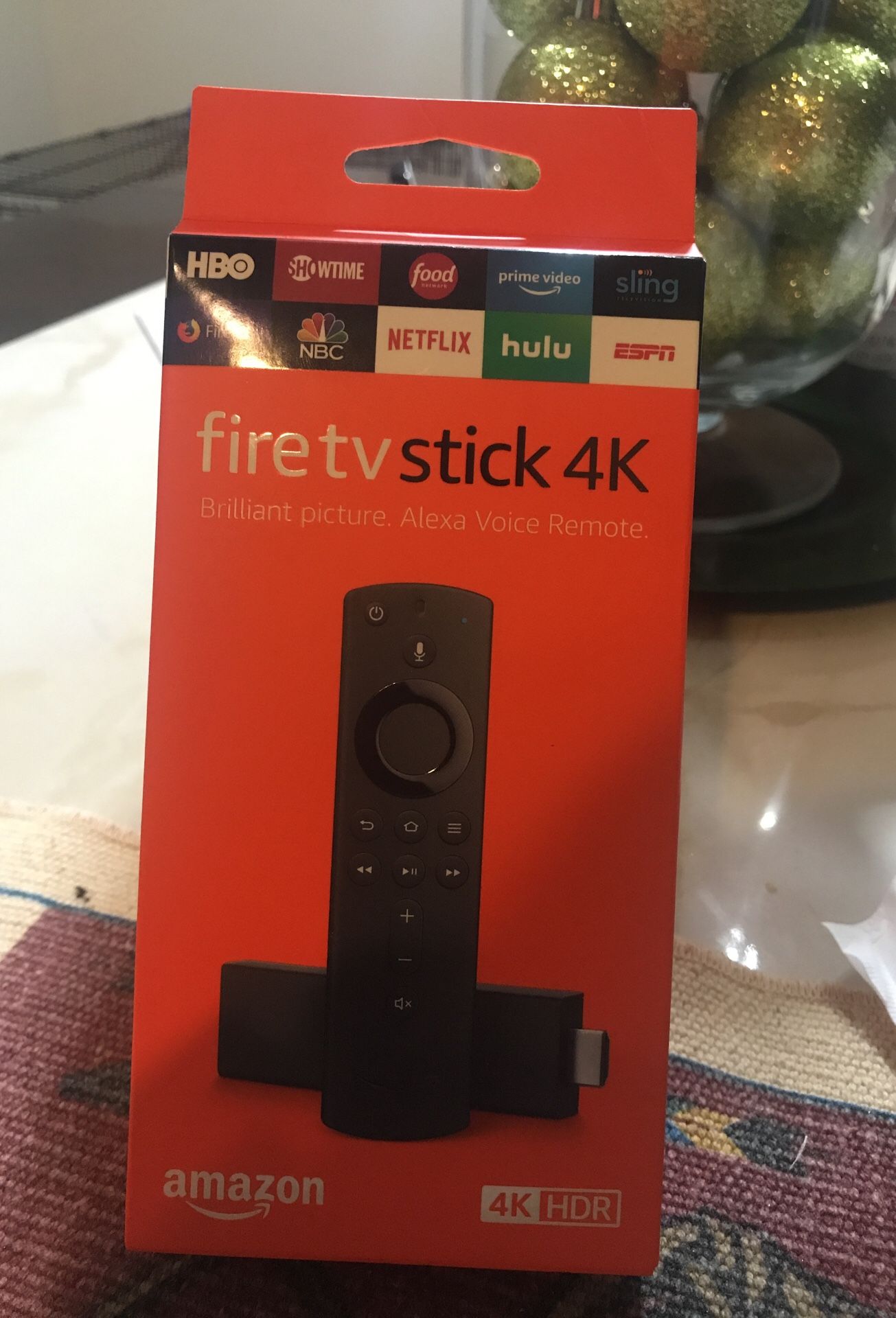 Fire TV stick 4K with Alexa voice remote