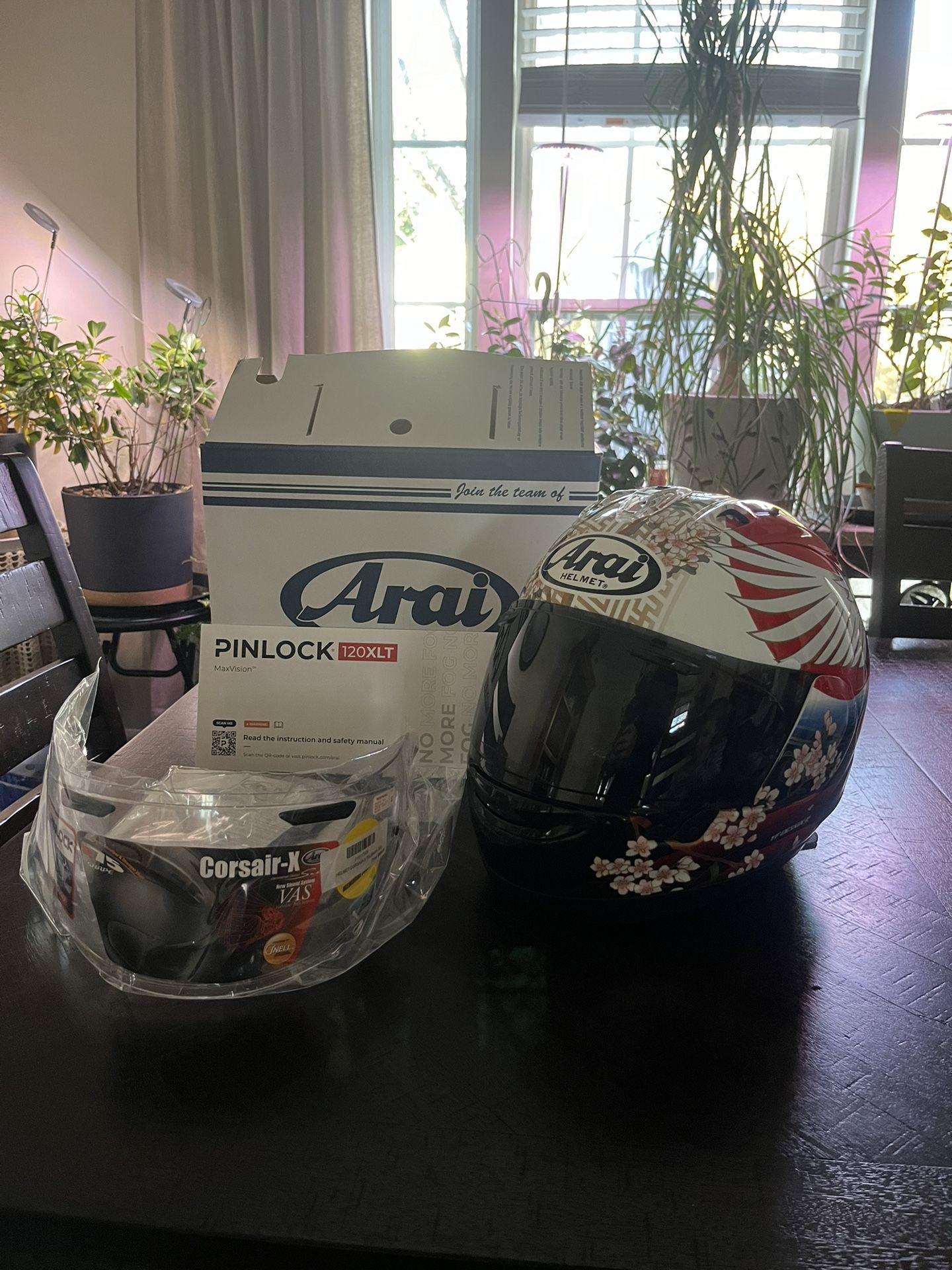 Arai Corsair-X Tsubasa Motorcycle Helmet