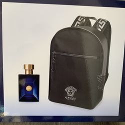 Versace Backpack & Perfume 