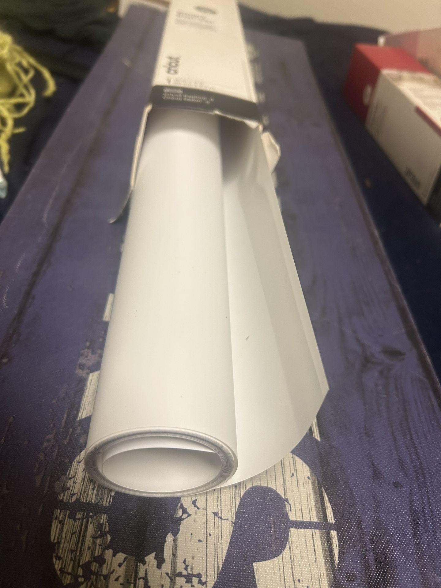 Cricut Iron-on White Vinyl 9’x14”