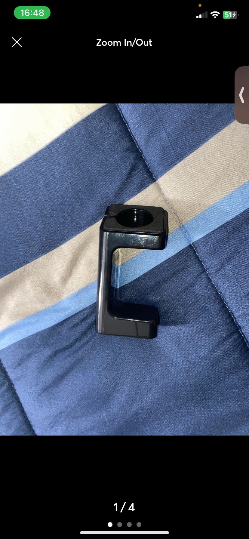 Apple Watch charger holder