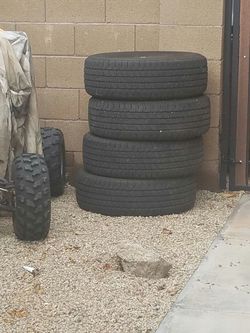 Tires P245 R70 16s 4 of them