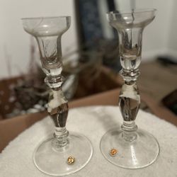 Beautiful Glass Vase 2 Set