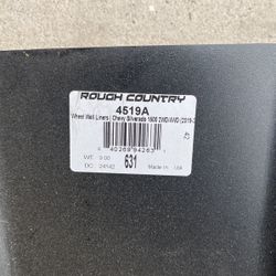 2022 Chevy Silverado inside fenderwells for the truck bed brand new