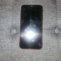 Red Iphone For Parts 