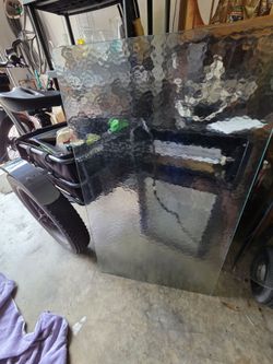 Square Glass table top