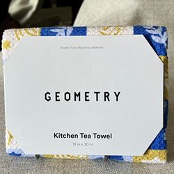 GEOMETRY Kitchen Tea Towel 18 x 30 in