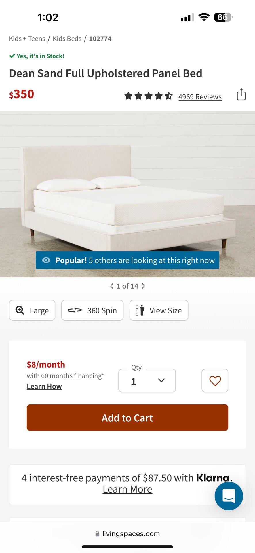 Full Bed Frame