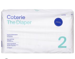 Coterie size 2 diapers UNOPENED