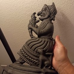 Cast Iron Punch & Judy Doorstop