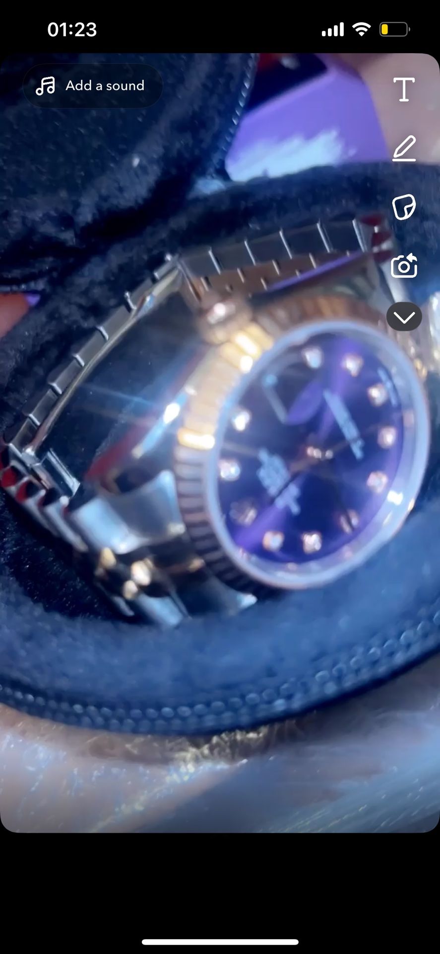 Two Tone - Purple Dial
