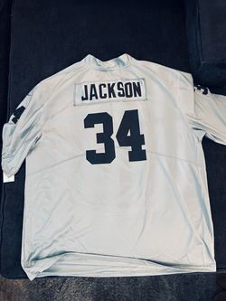 New Raiders Bo Jackson #34 Football Jersey Size XXL /XXXL