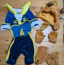 Disney Beauty and the Beast Infant Beast Costume 3/6 months
