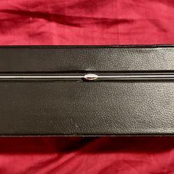 Wood Phone Holder with Gun Holder Nightstand Organizer and 6 Watch holder leather case.