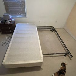 King Sized Box Mattress And Bed Frame